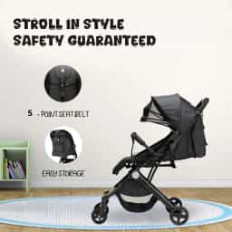 Rent Baby Stroller for 0 to 5 Years | Foldable & Travel-Friendly | B-wagon