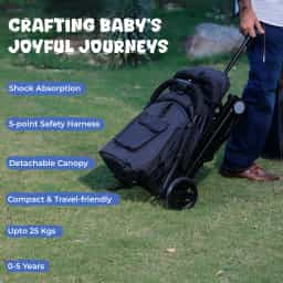 Rent Baby Stroller for 0 to 5 Years | Foldable & Travel-Friendly | B-wagon