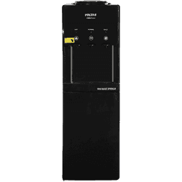 VOLTAS MINIMAGIC | Hot, Cold & Normal Top Load Water Dispenser with Cooling Cabinet (Black)