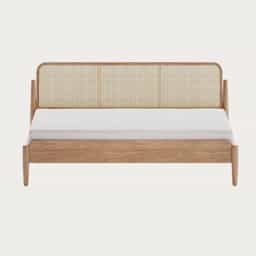Louis Cane Bed Non Storage 