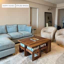 Kirtha's Sheesham Wood Coffee Table 