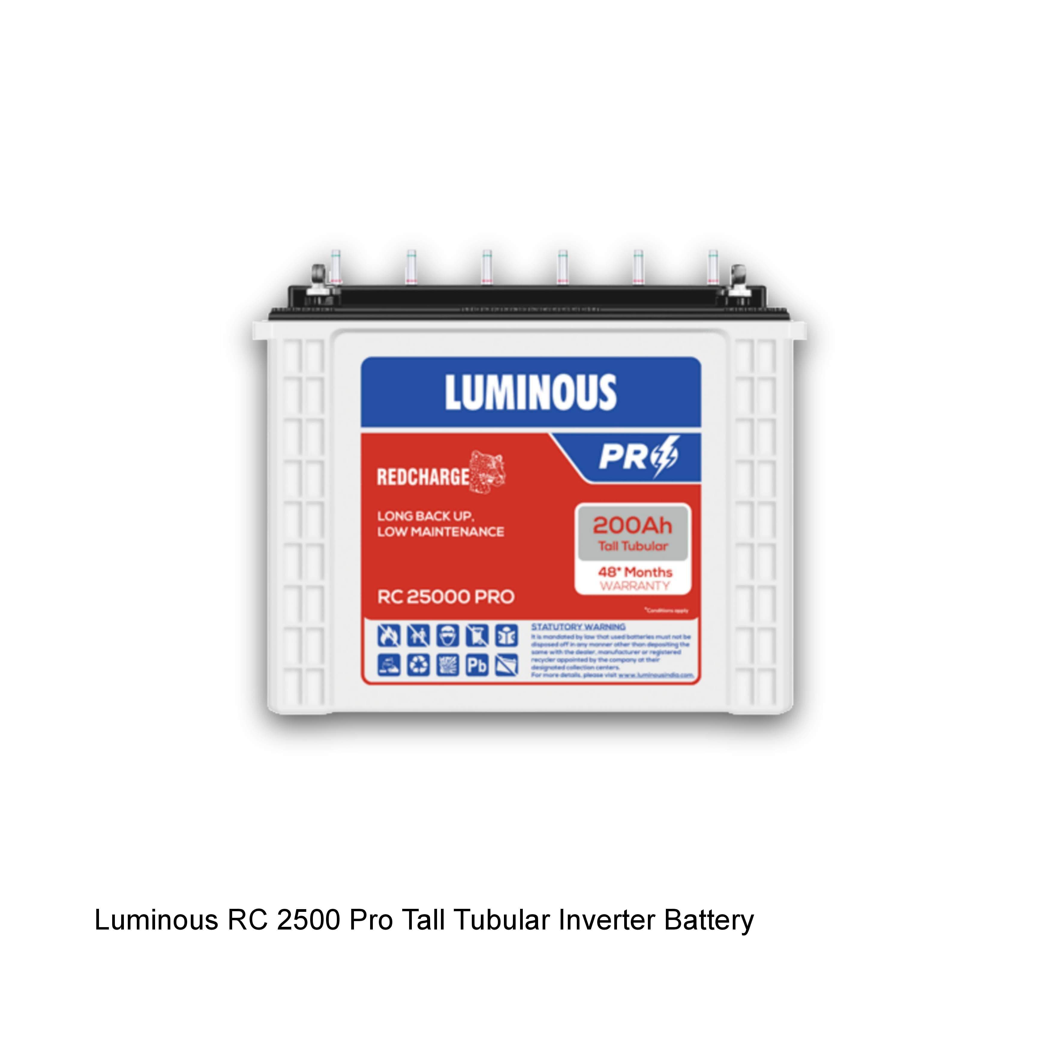 Luminous RC 25000 PRO  200Ah Battery