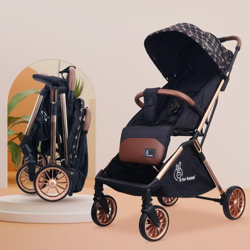 Street Smart Auto Fold Stroller for Kids, Safety Certified, Travel Friendly, Breathable Mesh, 0-3 Yrs