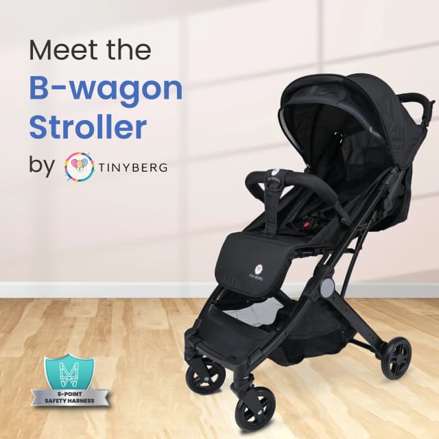 Rent Baby Stroller for 0 to 5 Years | Foldable & Travel-Friendly | B-wagon