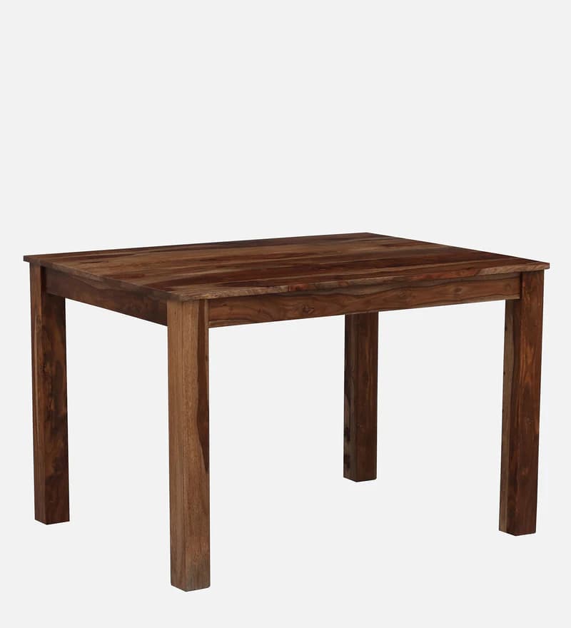 Solid Sheesham Wood Dining Table Set 4-Seater urbancut 