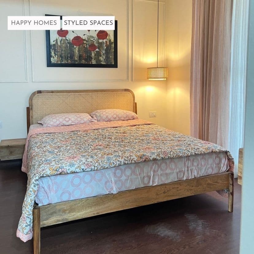Louis Cane Bed Non Storage 