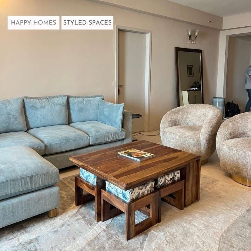 Kirtha's Sheesham Wood Coffee Table 