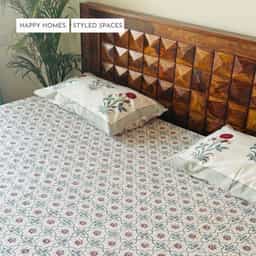 Solid Sheesham Wood Diamond Bed King Size 6X6.5 feet | Box Storage Solid Sheesham Wood Diamond Bed King Size 6X6.5 feet | Box Storage